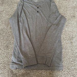 MENS CROFT & BARROW LONG SLEEVE SHIRT  SIZE XL  #548